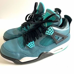 Air Jordan 4 Retro 30th “Teal” Womens 10.5 Mens 9